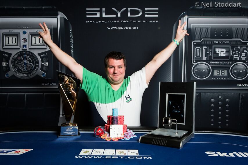Андрей Заиченко выиграл турнир хайроллеров в Праге